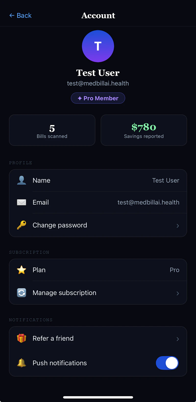 MedBillAI screenshot 5