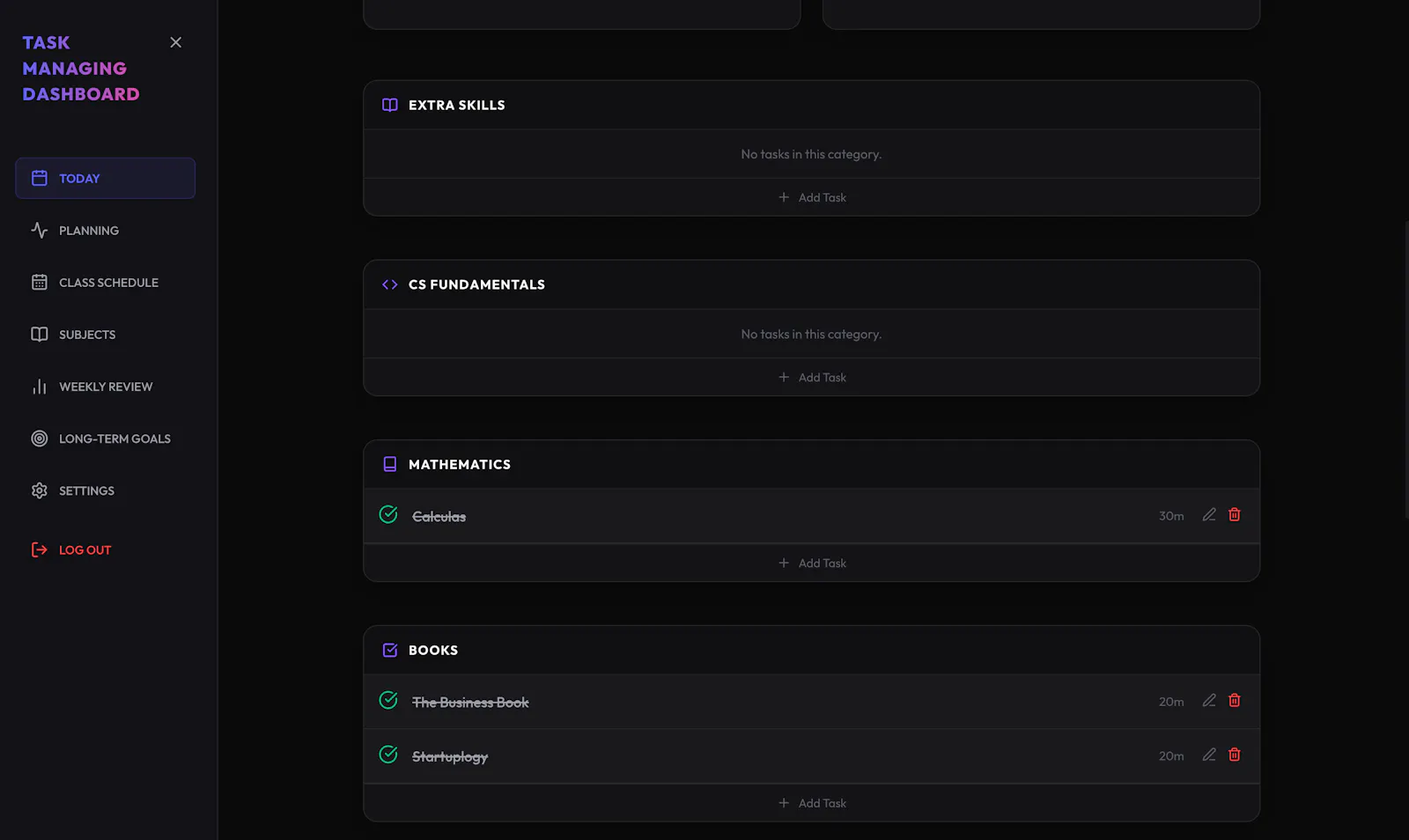 Study Tracker screenshot 4