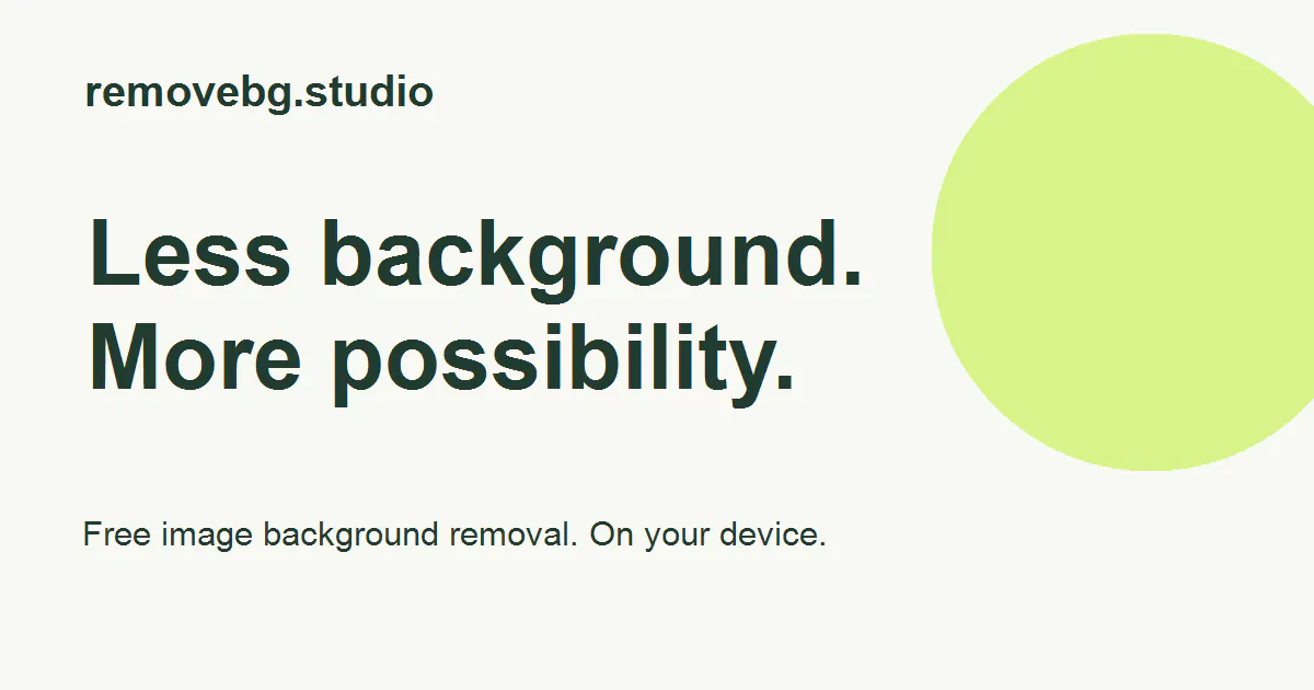 RemoveBG.Studio gallery image