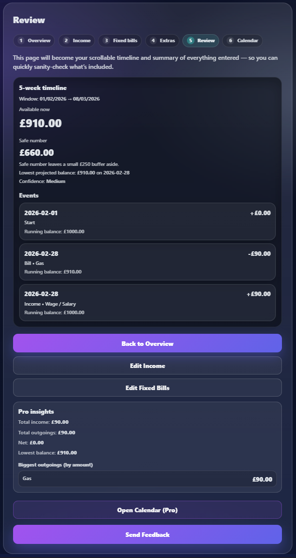 Clearahead - Screenshot 3 showing product features and functionality