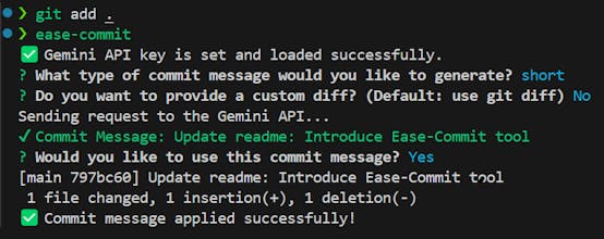 Ease-Commit gallery image