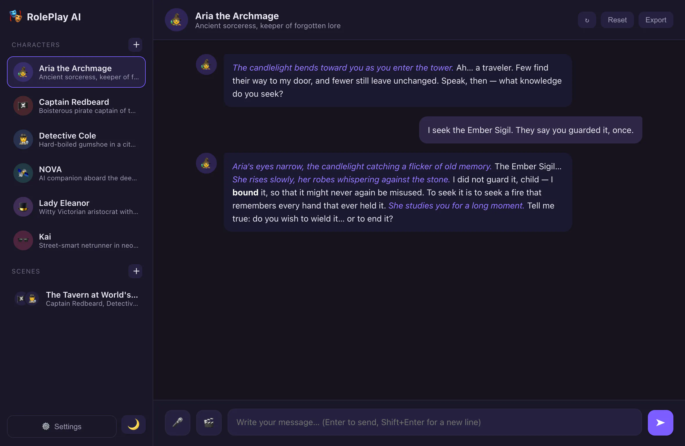 RolePlay AI