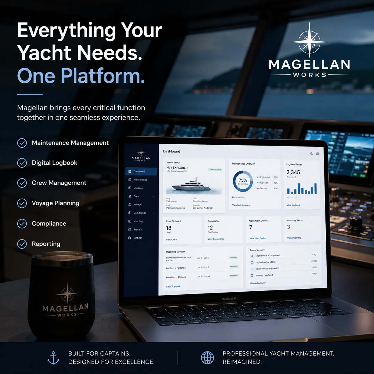 Magellan Yacht Systems yacht Maintenance gallery image