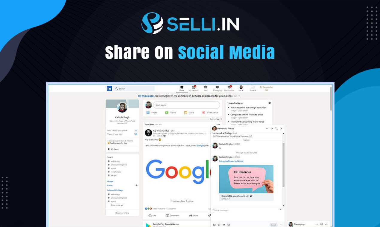 Media SELLI.IN - Tiếp thị được cá nhân hóa tiếp thị về xã hội, email và hạ cánh 4