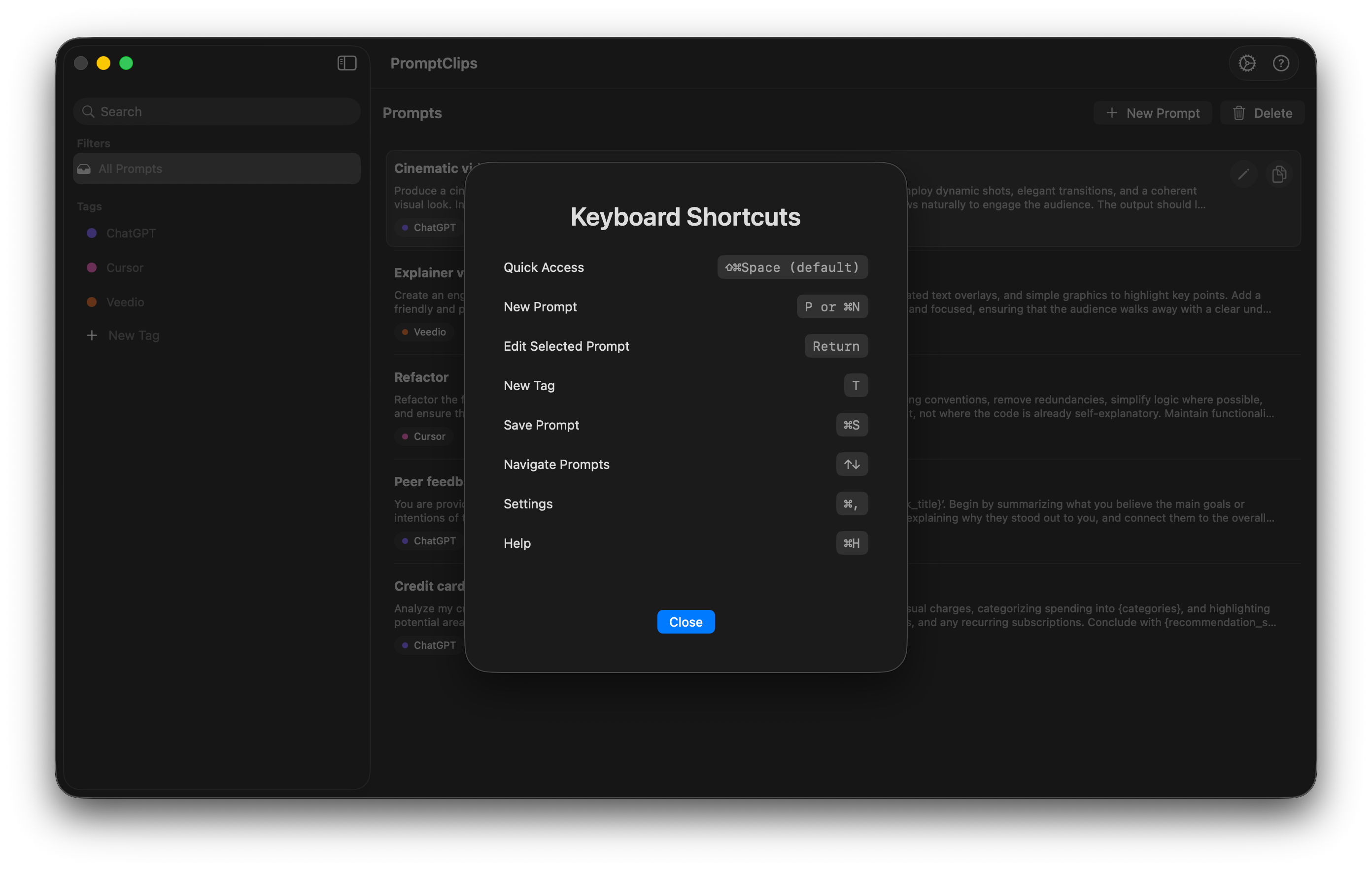 PromptClips gallery image