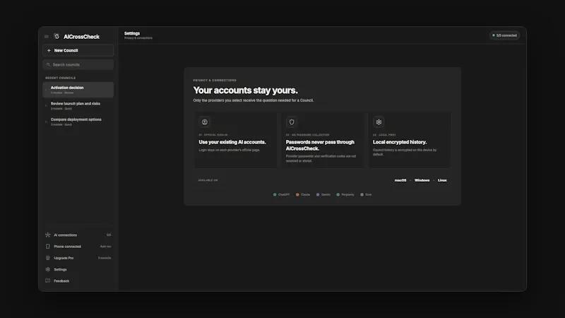 AICrossCheck screenshot 5