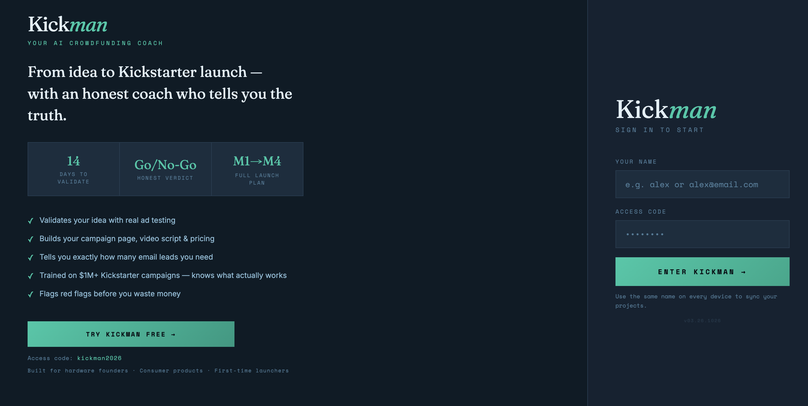 Kickman — Crowdfunding Coach gallery image