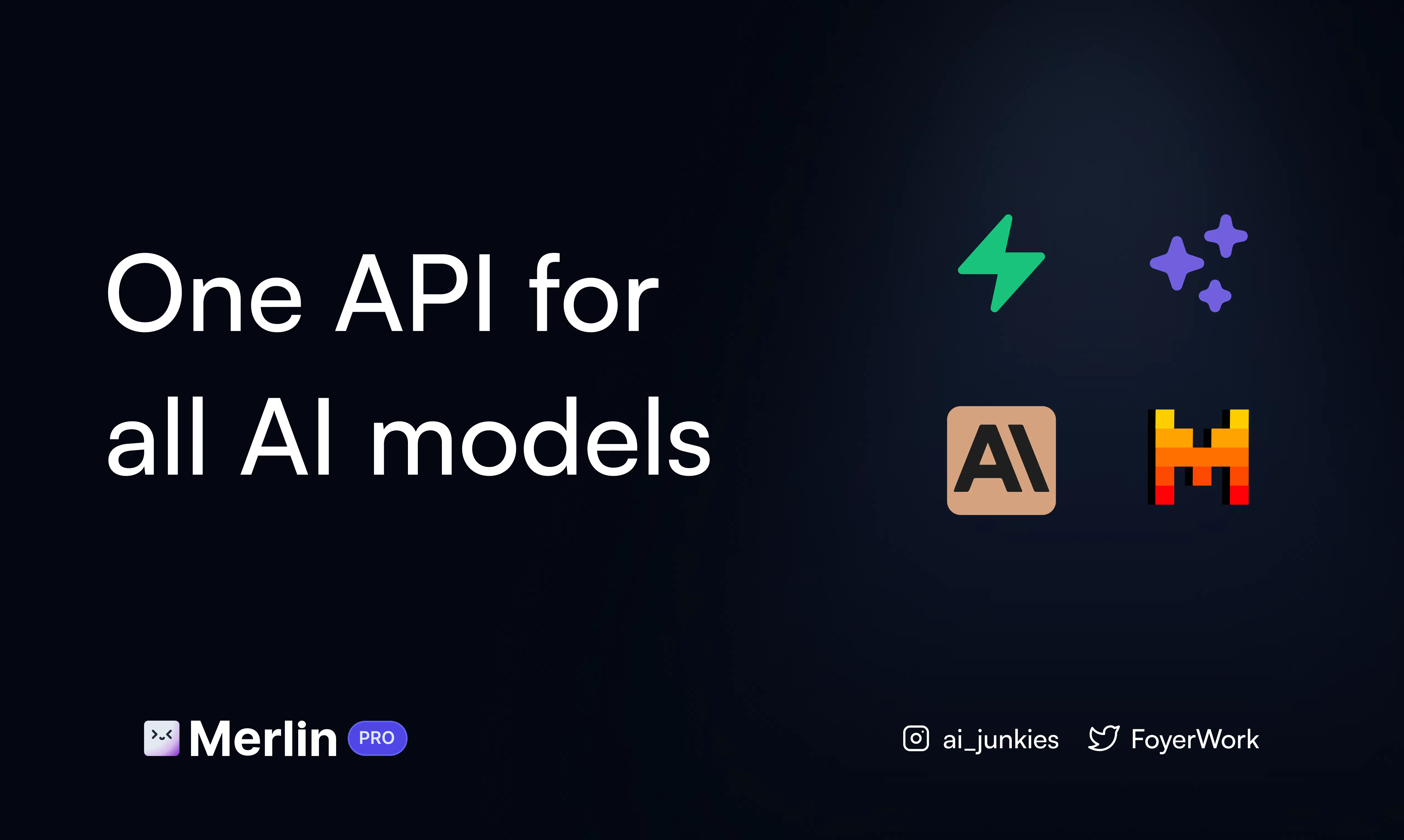 Merlin Unified API: One Super API for all AI models (with 90% less ...