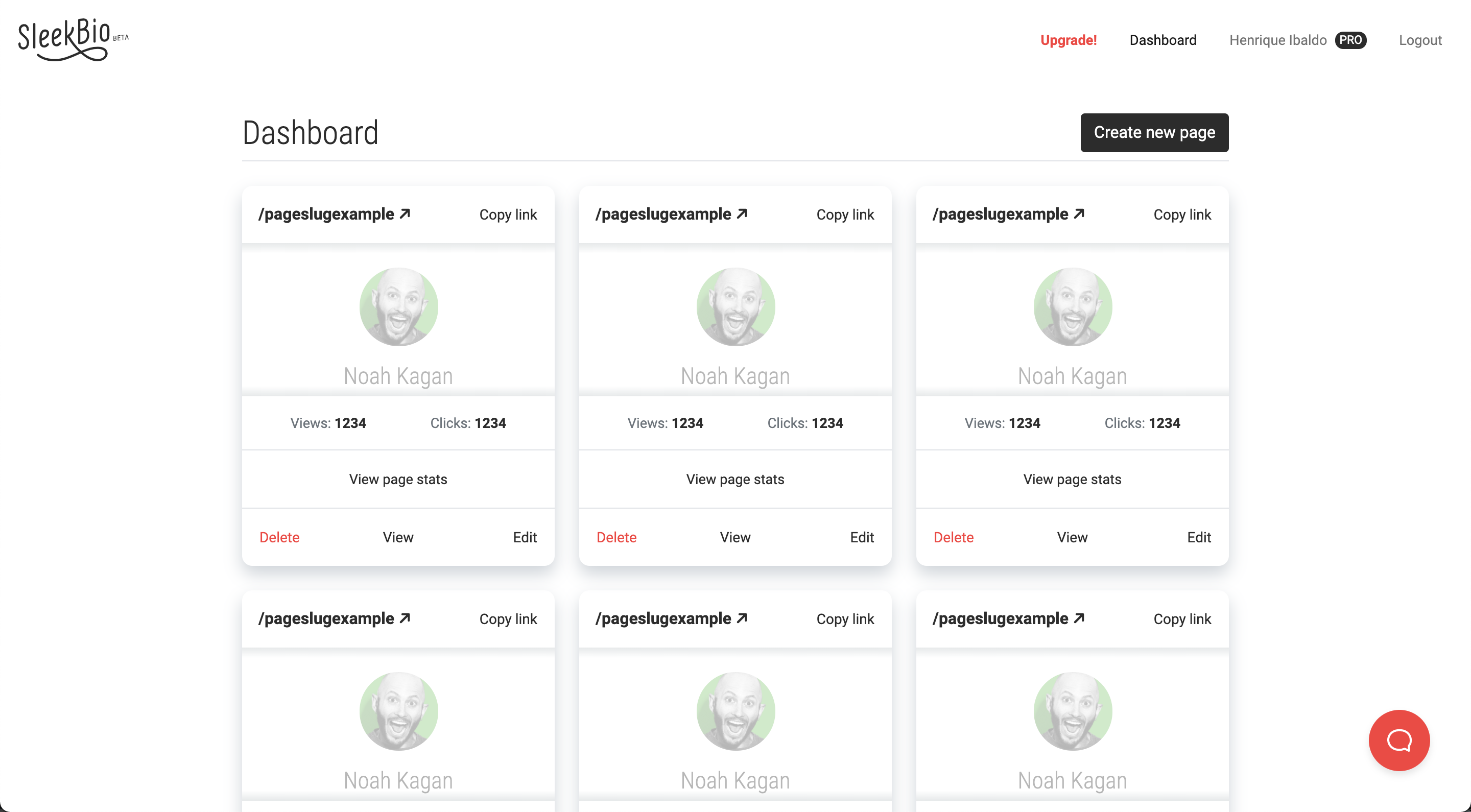 SleekBio 2.0 gallery image