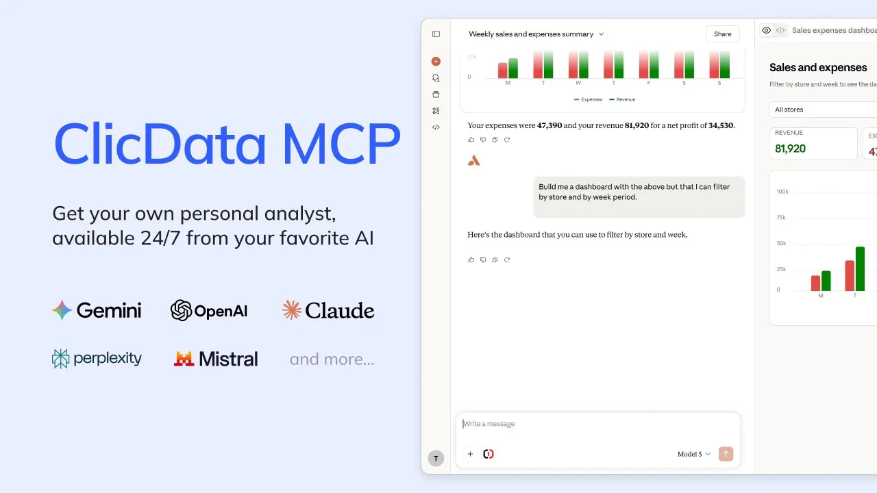 ClicData MCP gallery image