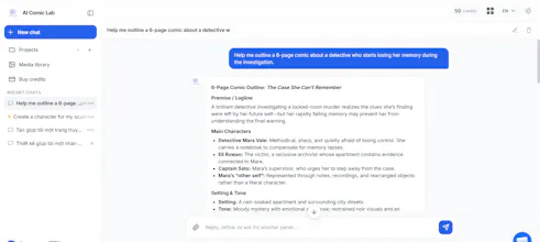 AI Comic Lab gallery image