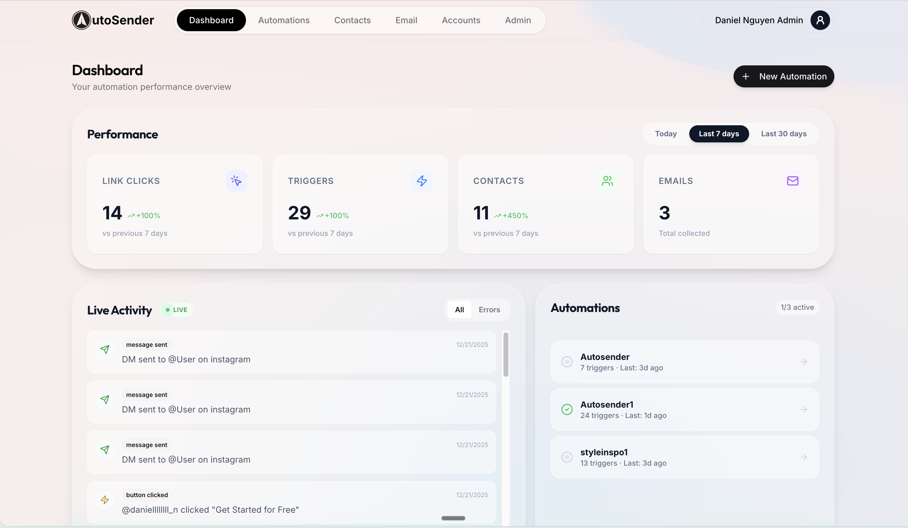 AutoSender gallery image