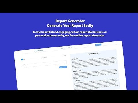 Report Generator gallery image