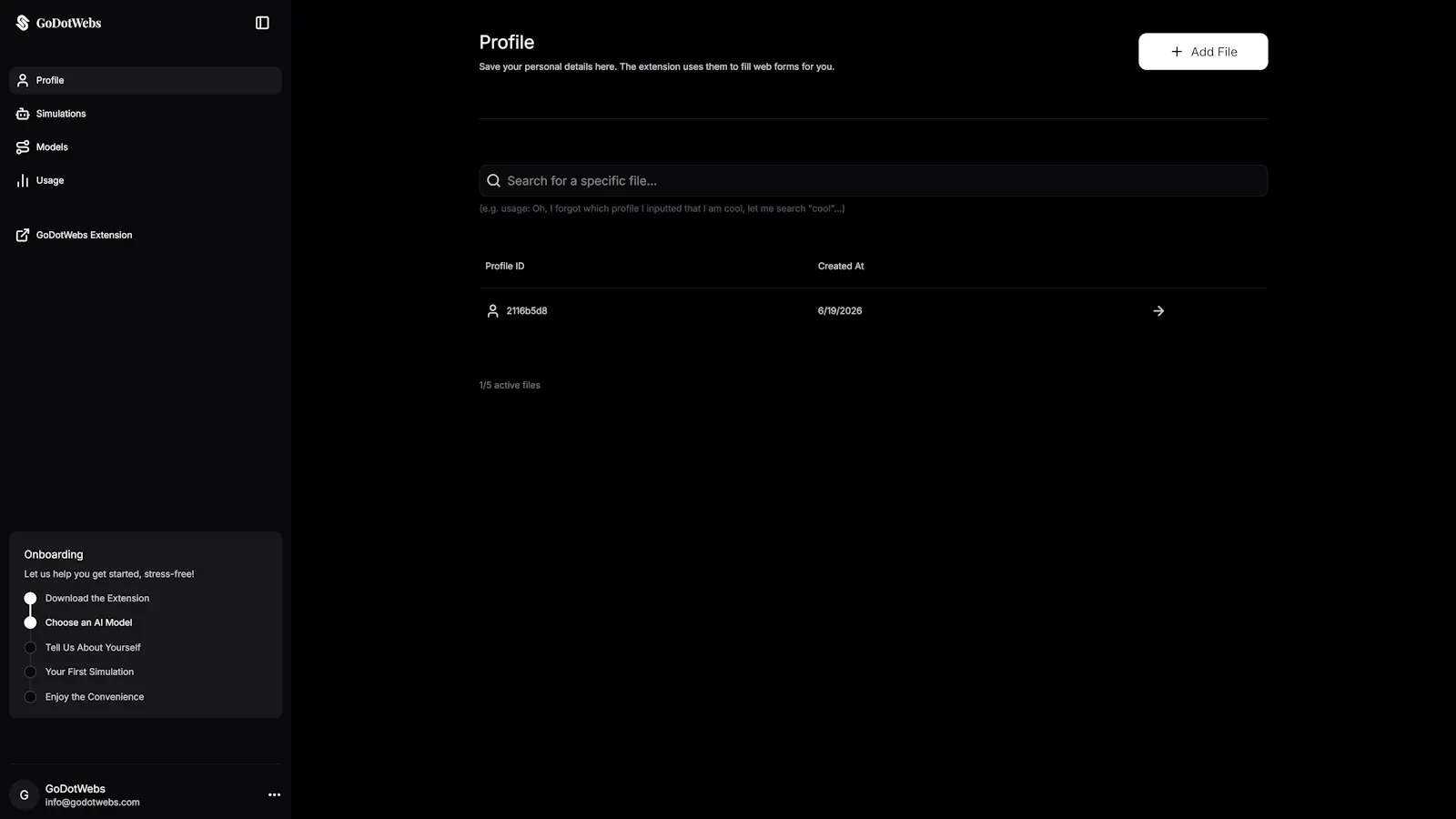 GoDotWebs screenshot 4