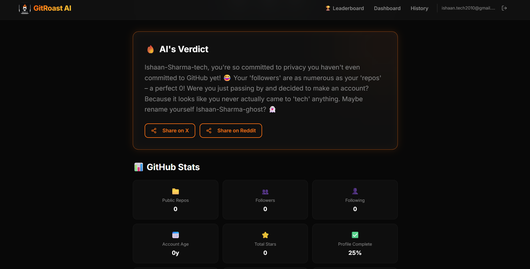 GitRoast AI gallery image