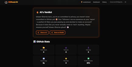 GitRoast AI gallery image