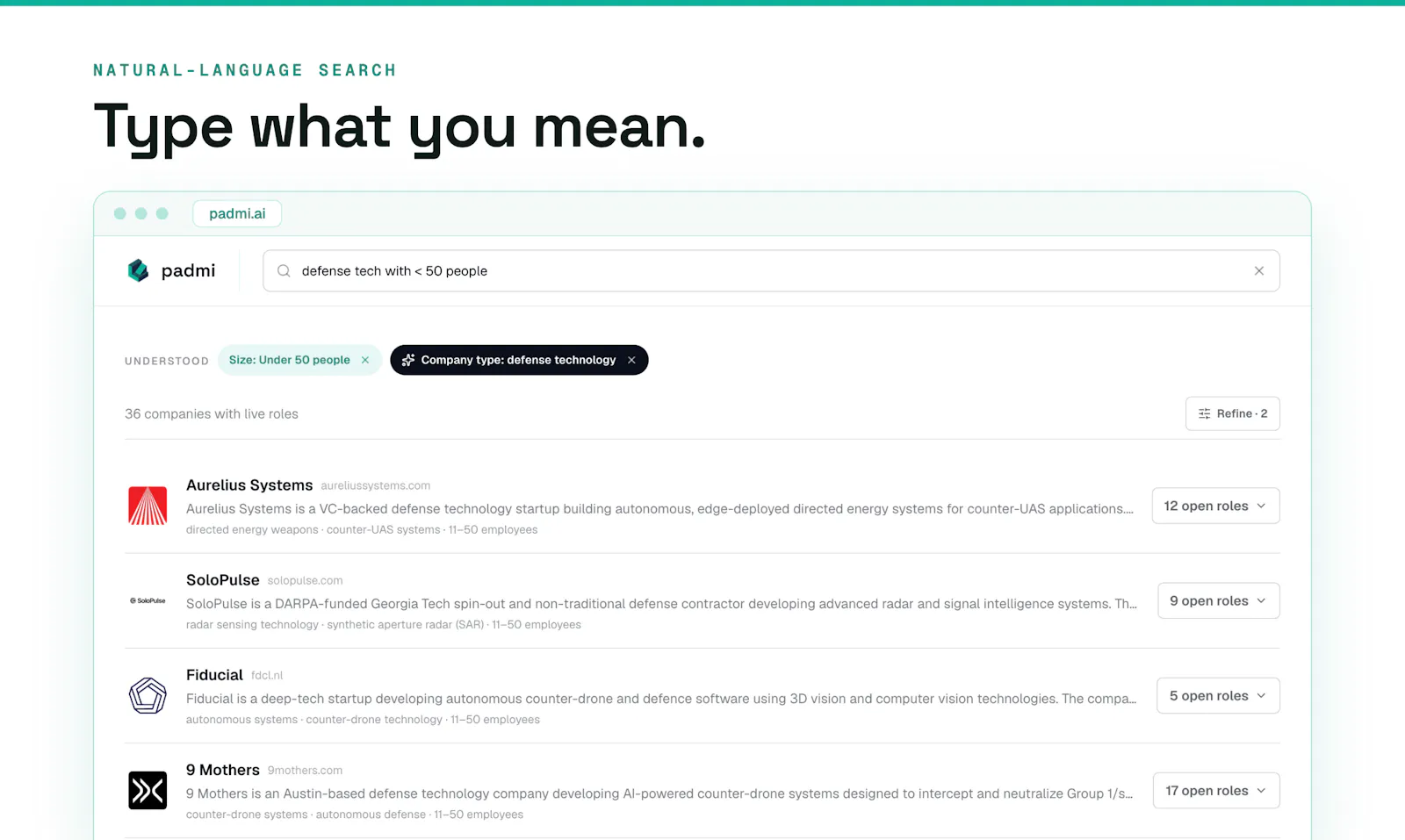 Padmi screenshot 2