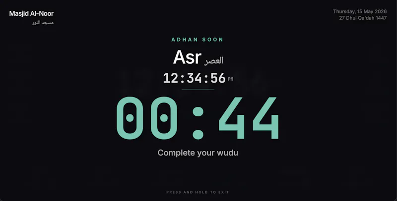 Salah Clock screenshot 11