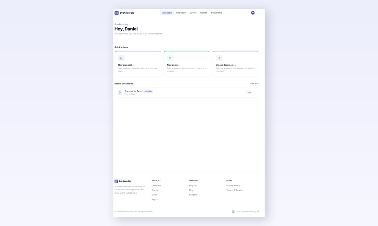 DraftYourBid gallery image