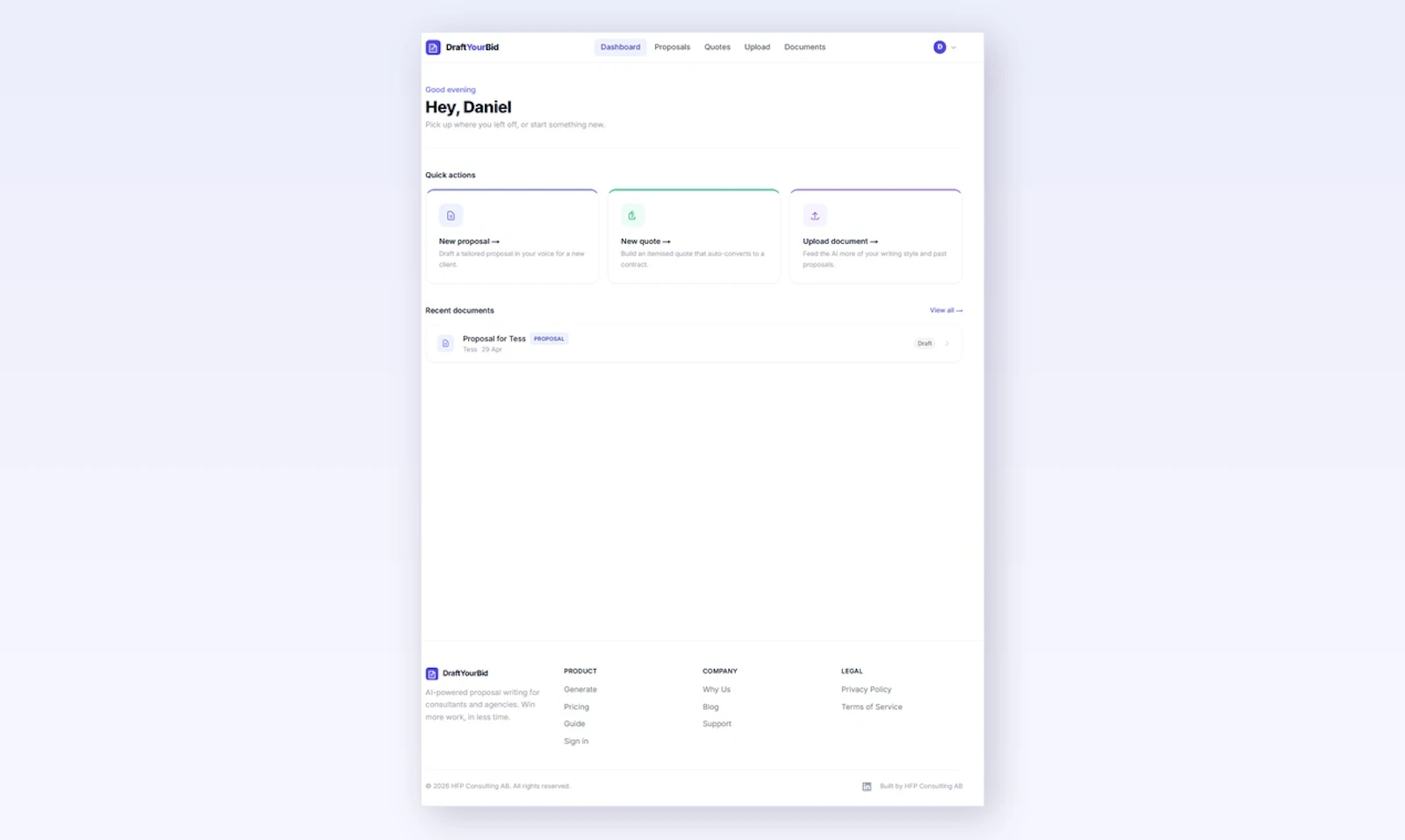 DraftYourBid screenshot 4