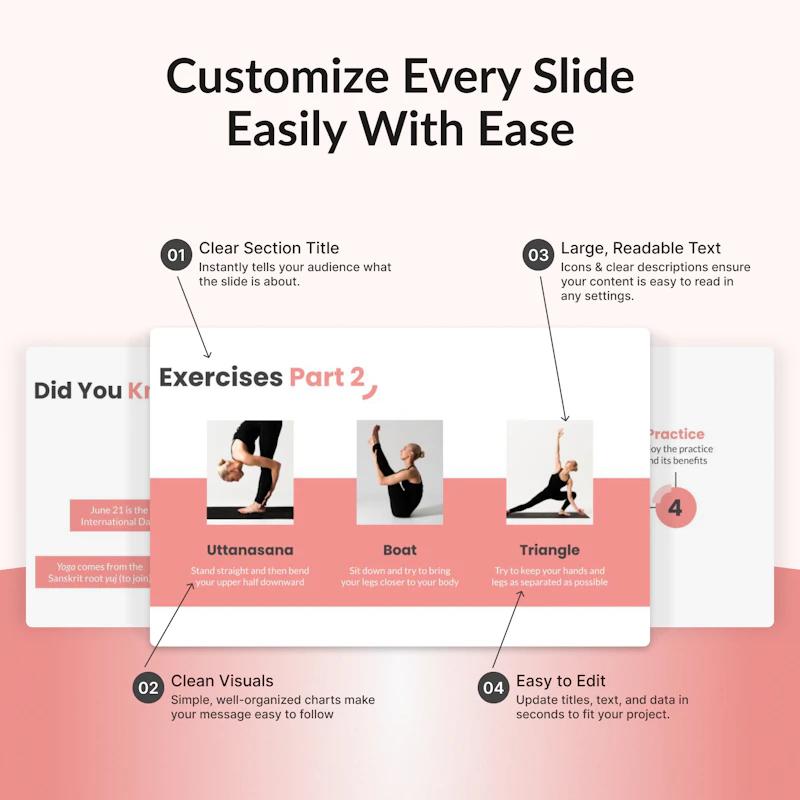 Yoga Day Canva Templates screenshot 5