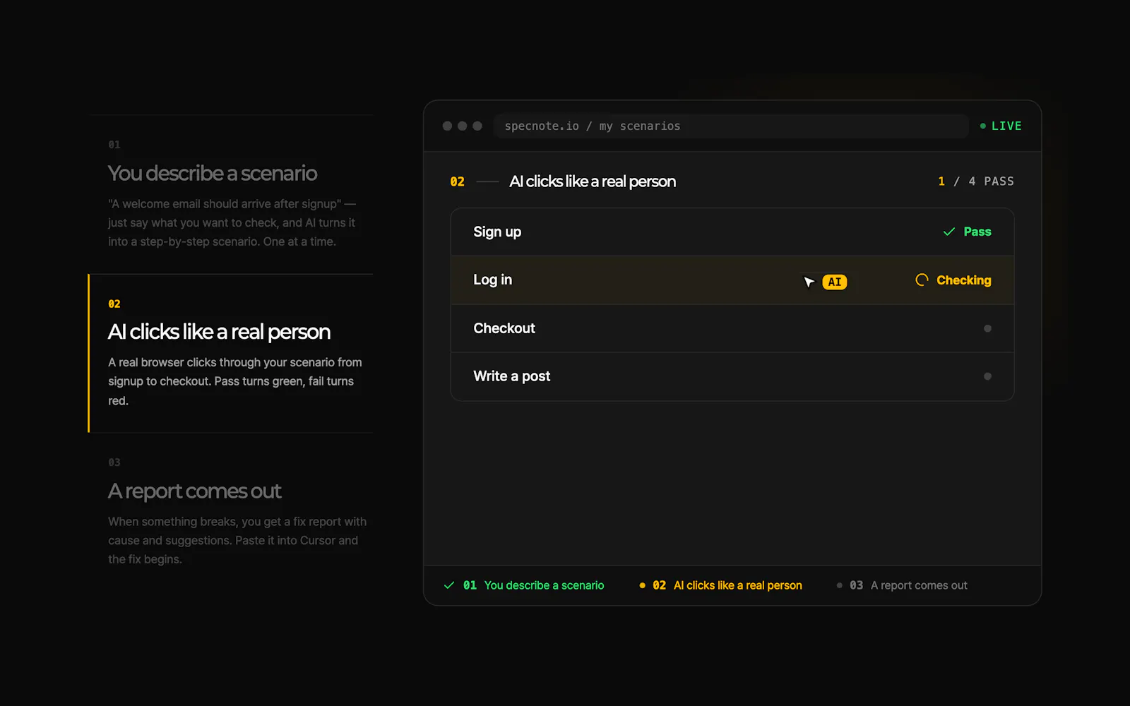 Specnote screenshot 3