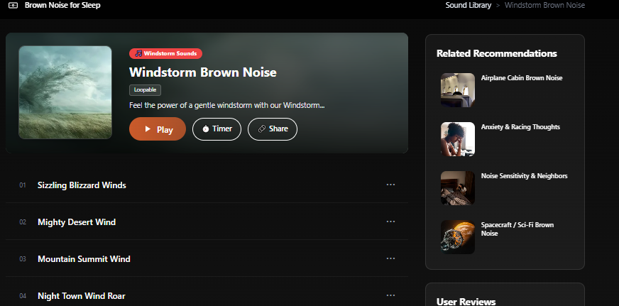 Brown Noise for Sleep gallery image