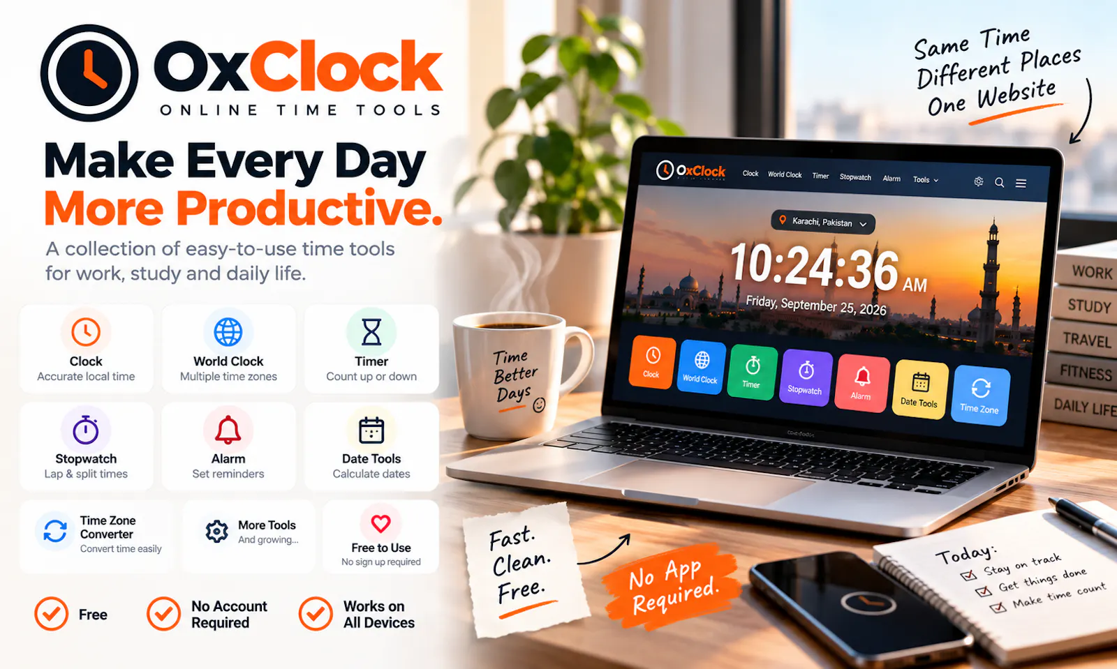 OxClock screenshot 3