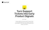 Zendesk Signals by Usercall