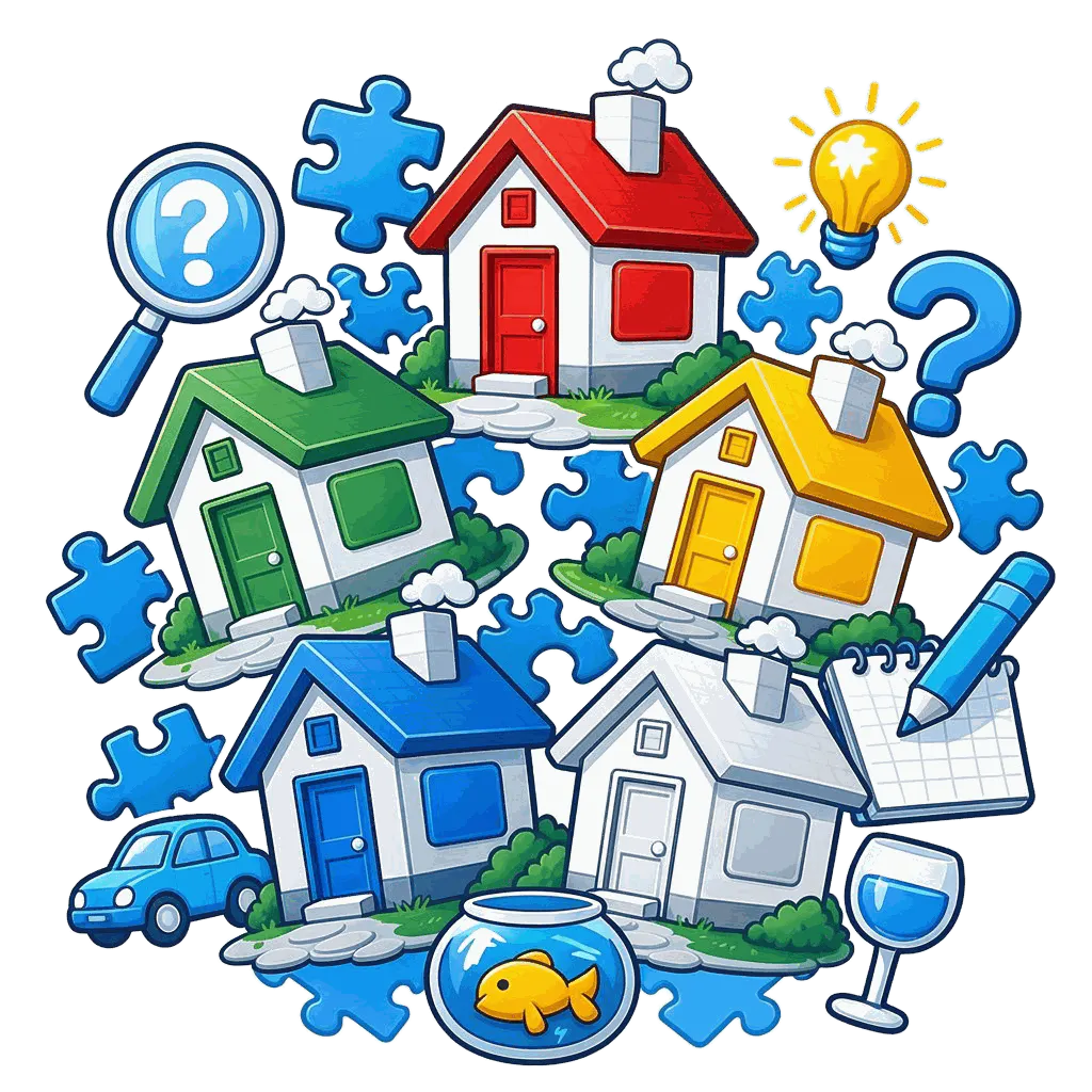 RiddleHouses logo