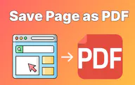 Save Page as PDF