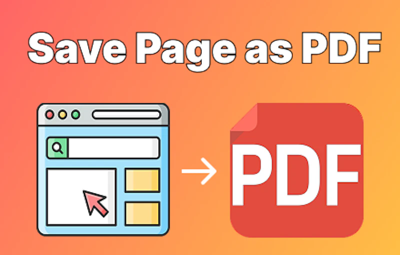 Save Page as PDF screenshot 1