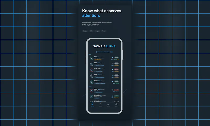 SignalsAlpha screenshot 5