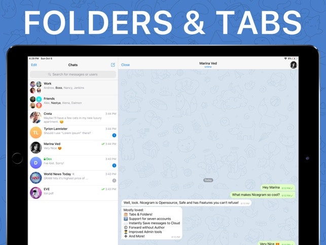 Nicegram for iOS gallery image