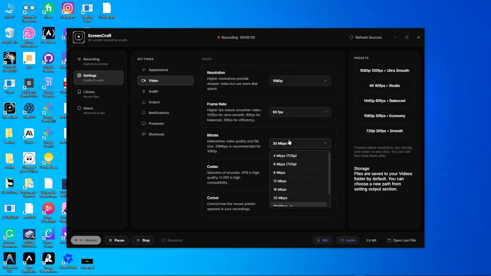 ScreenCraft screenshot 1 (video preview)