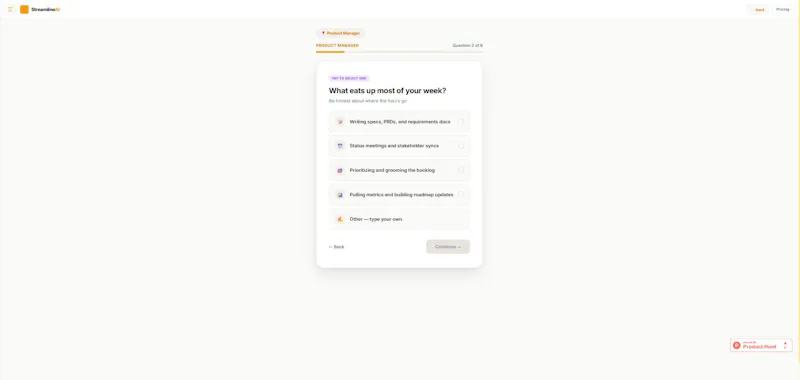 StreamlineAI screenshot 4
