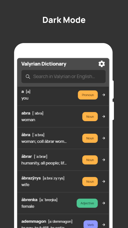 Valyrian Dictionary gallery image