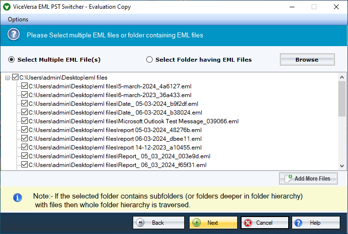 ViceVersa EML PST Switcher gallery image