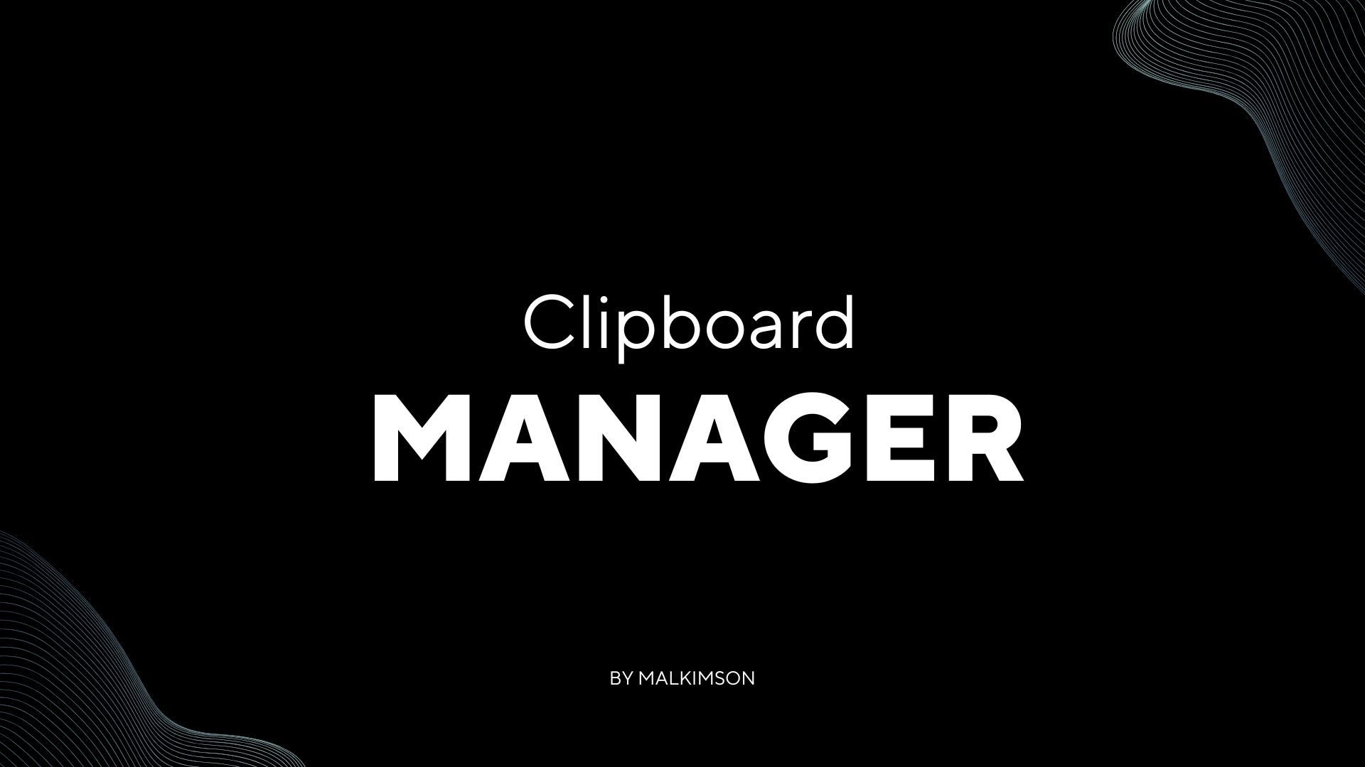 Clipboard Manager by Malkimson gallery image