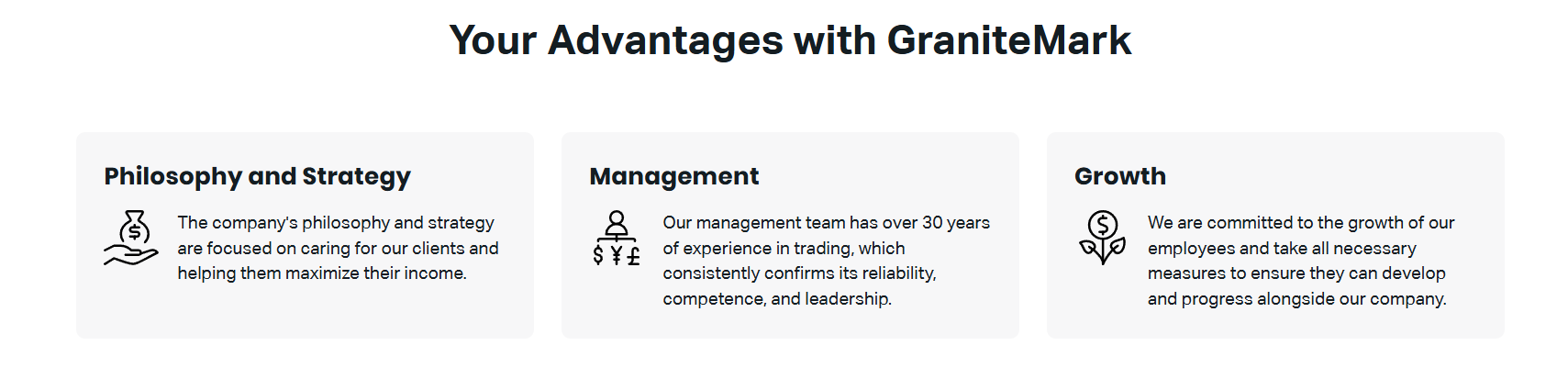 Granitemark - ค้นพบโอกาสใหม่ ๆ ในตลาดการเงินโลก media 1