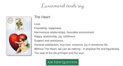 Lenormand cards: One Card Reading gallery image