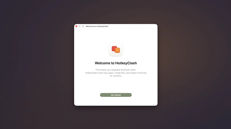 HotkeyClash screenshot 2