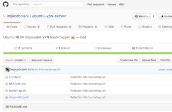 Disposable VPN server bootstrapper gallery image