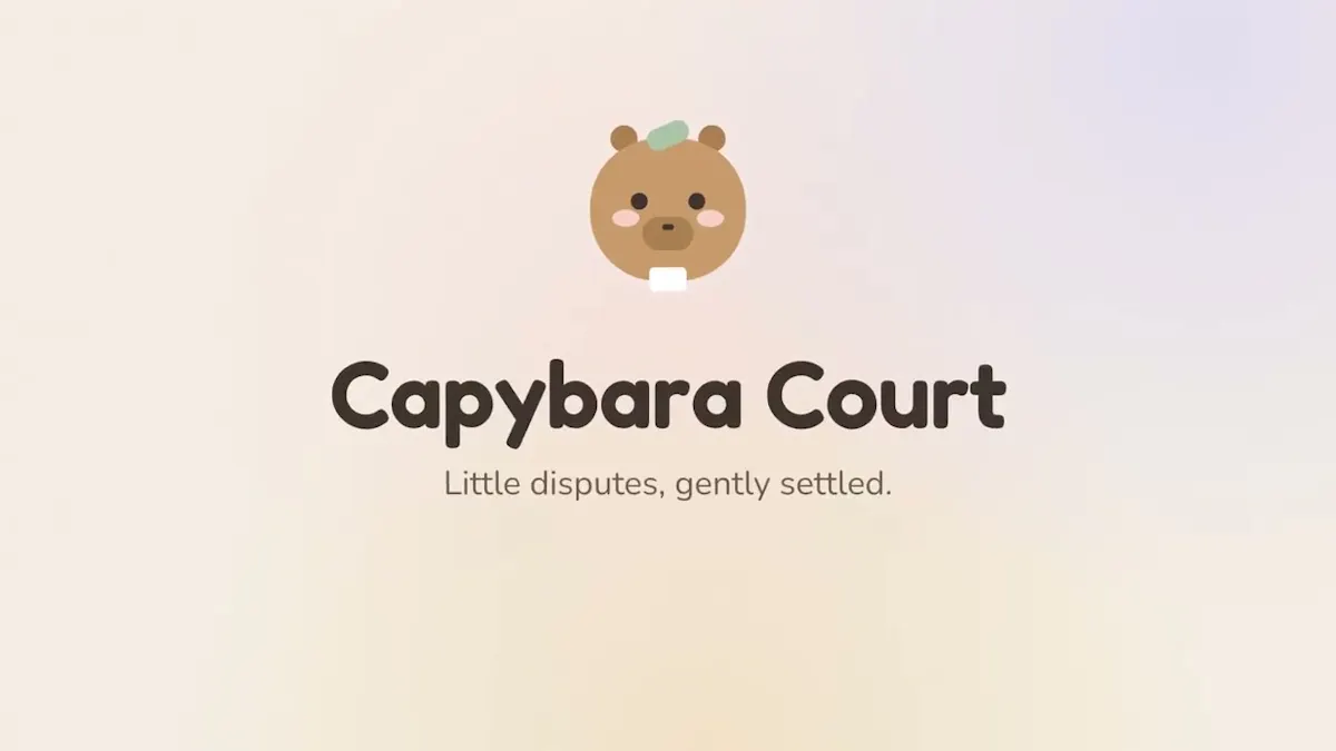 Capybara Court