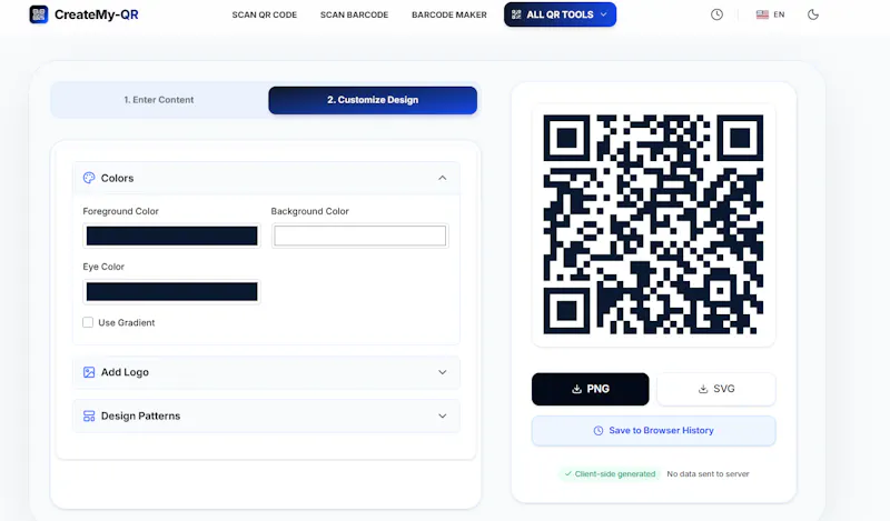 CreateMy-QR screenshot 2