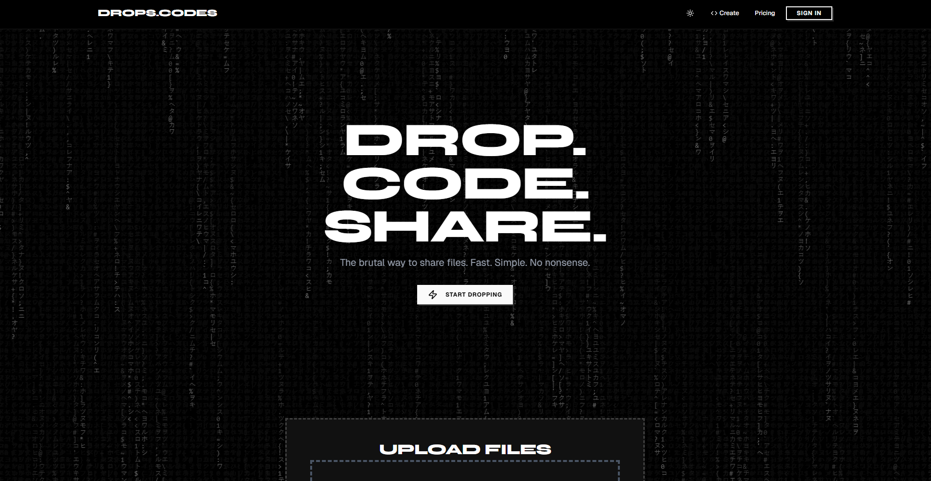 drops.codes — Share Files. Instantly. gallery image