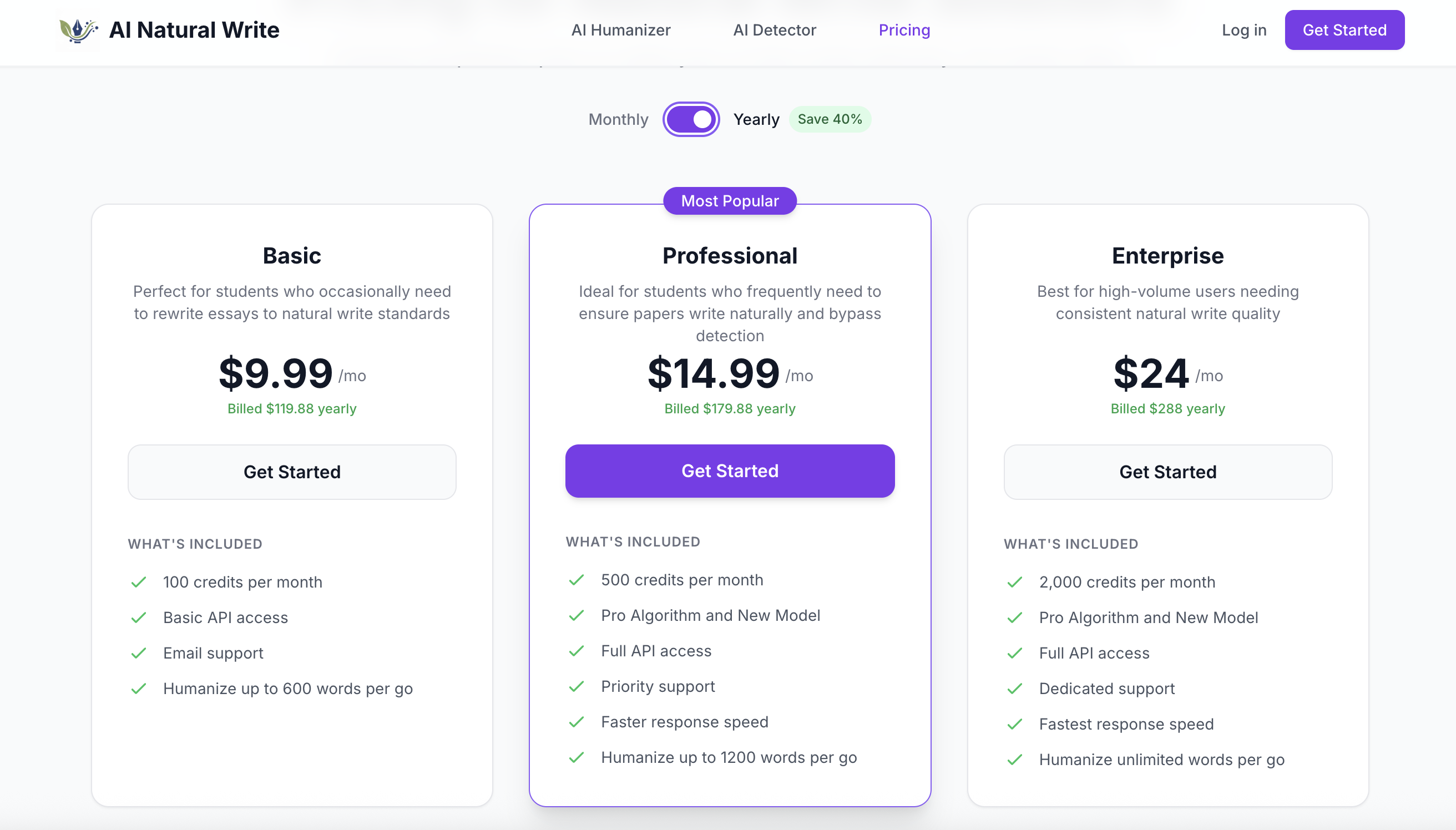 AI Natural Write gallery image