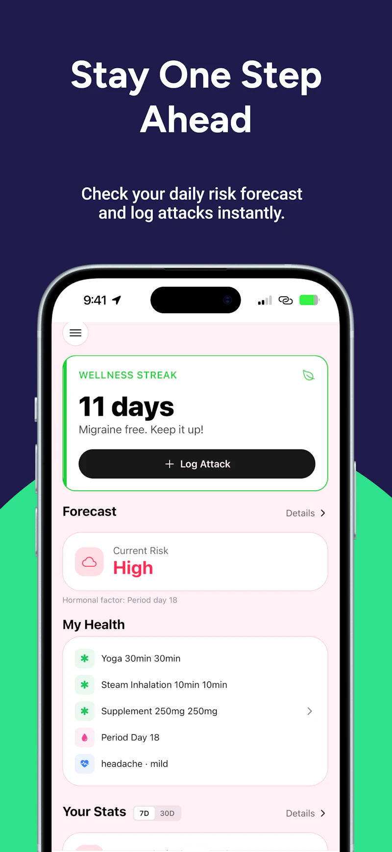 Migraine Trail: Track & AI Voice Log screenshot 5