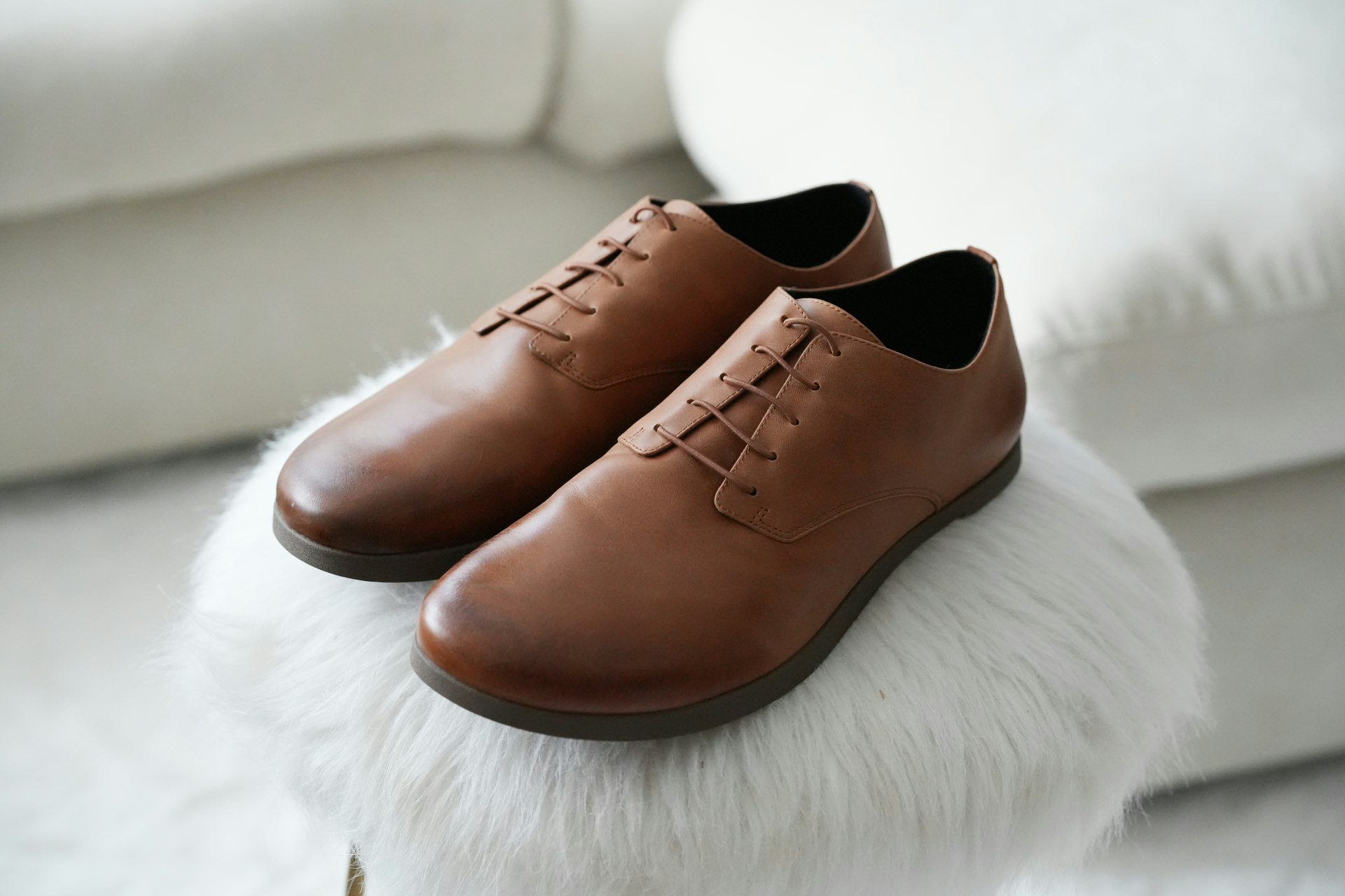Média OAKA - Chaussures habillées pieds nus - Chaussures habillées pieds nus en cuir pleine fleur 8