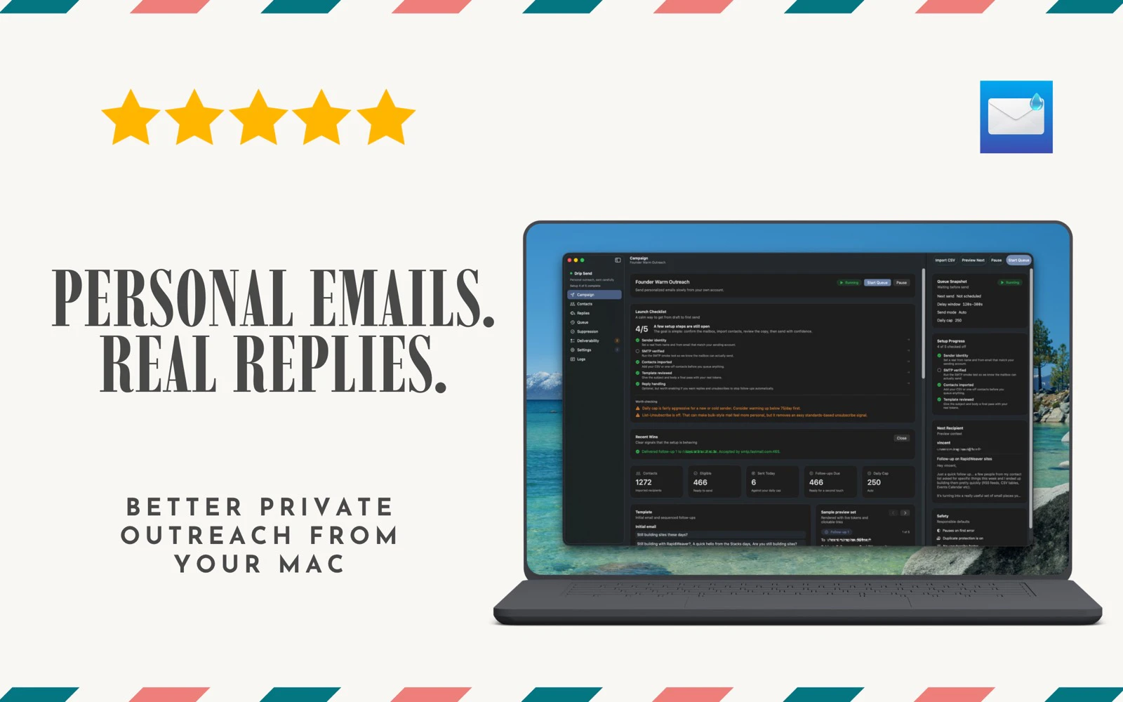 Drip Send screenshot 1